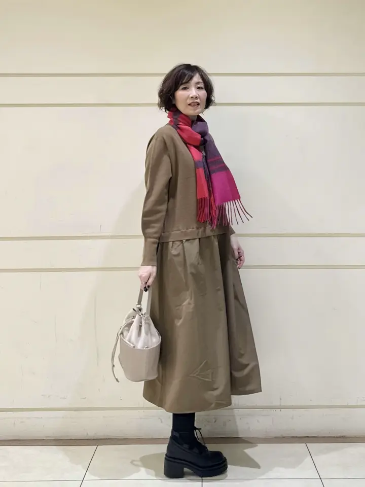 ONWARD CROSSET SELECT maruri コーディネート画像