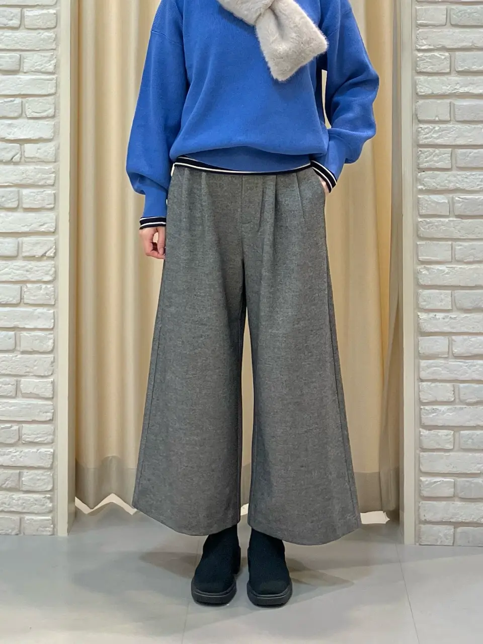 ONWARD CROSSET SELECT 檀 コーディネート画像