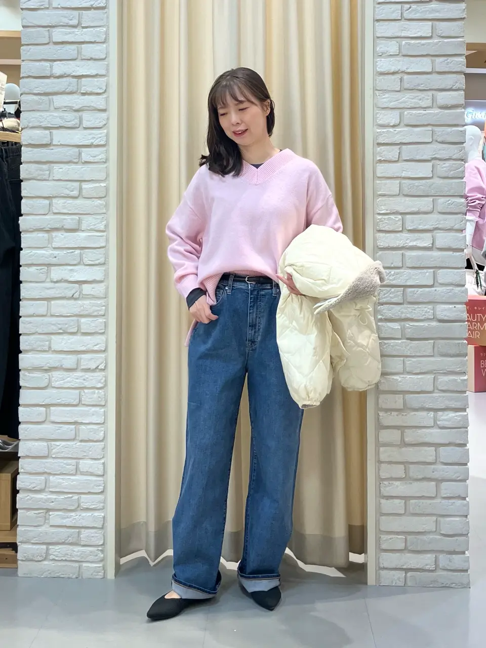 ONWARD CROSSET SELECT 檀 コーディネート画像