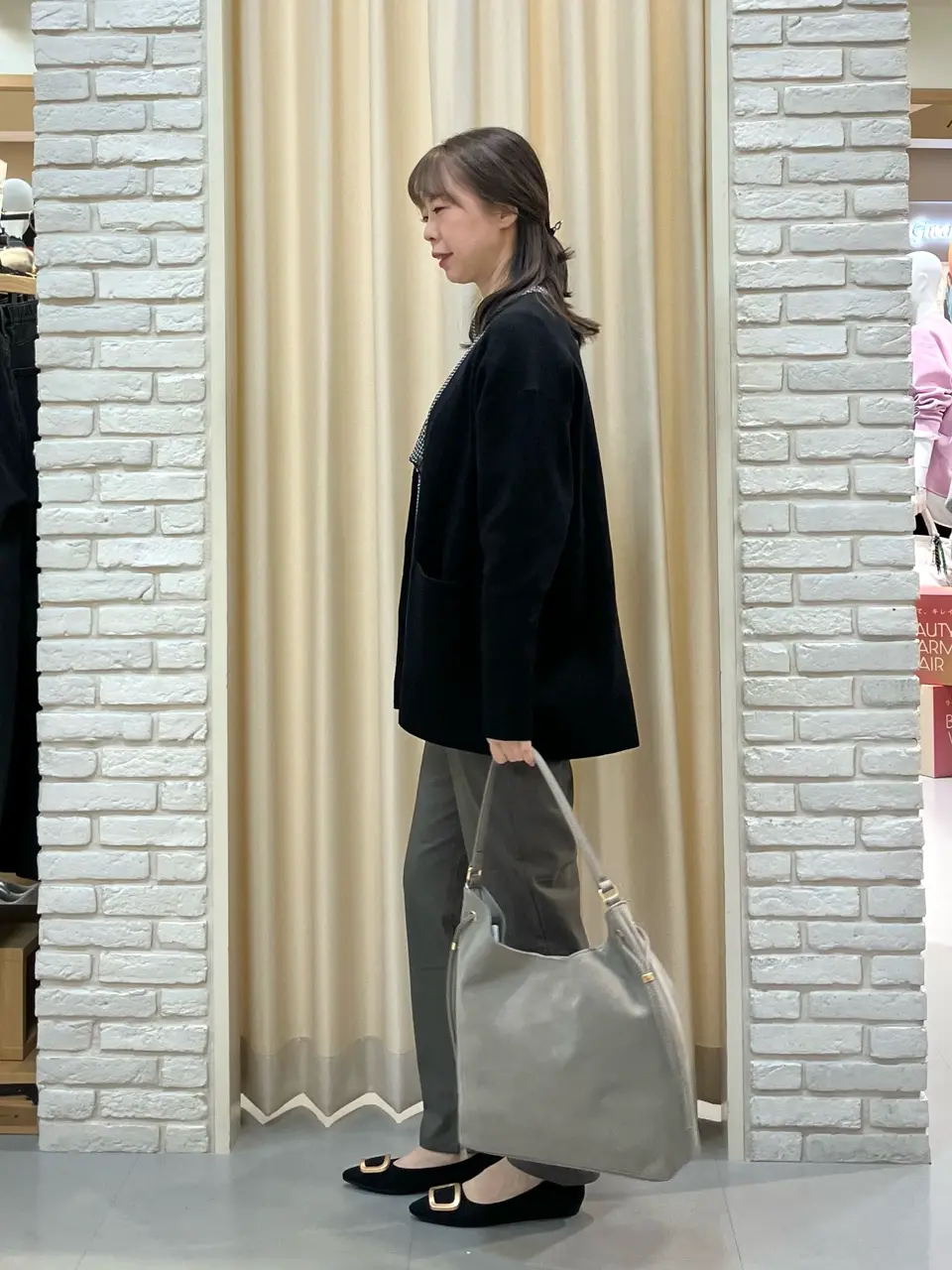 ONWARD CROSSET SELECT 檀 コーディネート画像