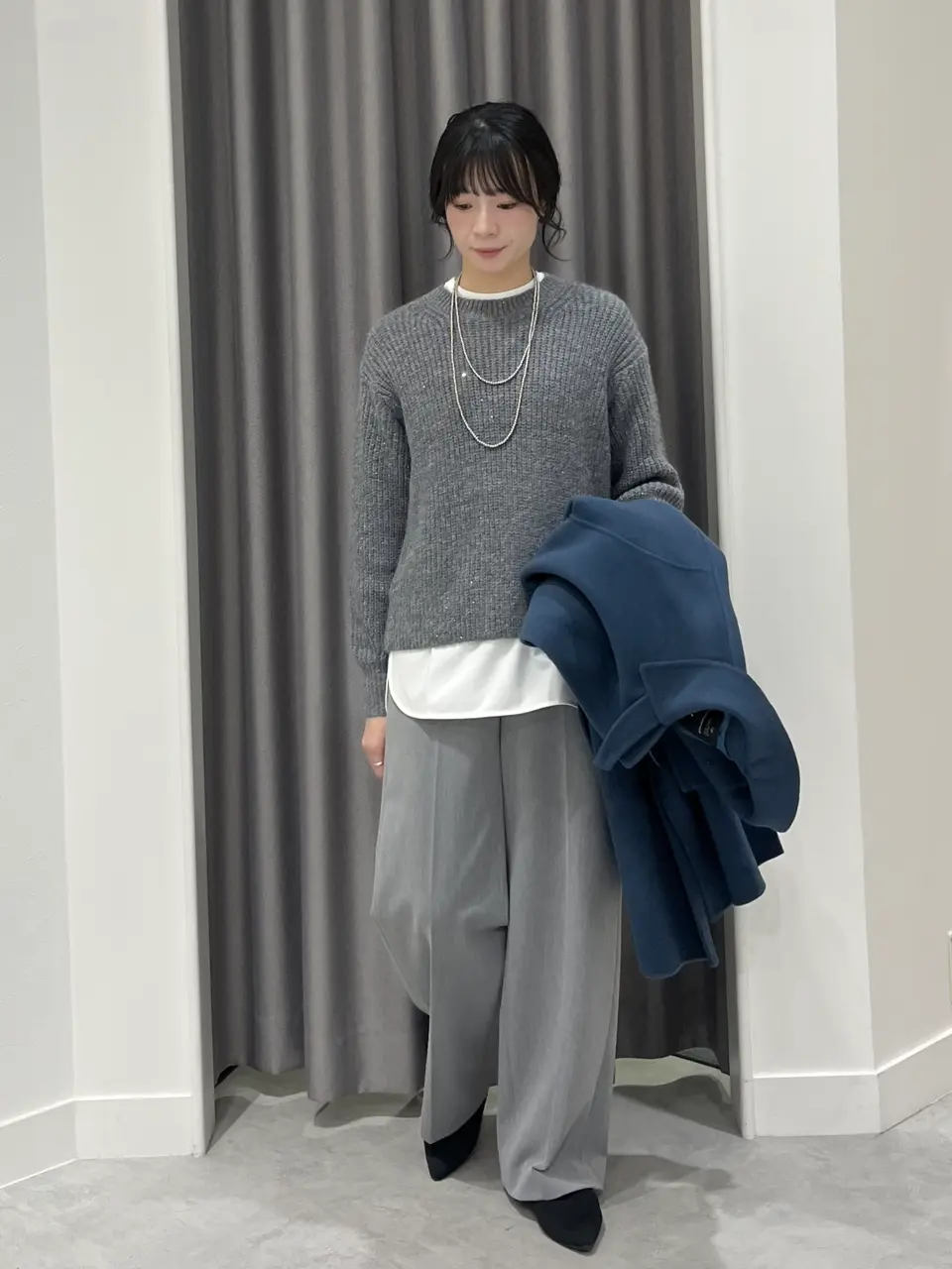 ONWARD CROSSET SELECT AI コーディネート画像