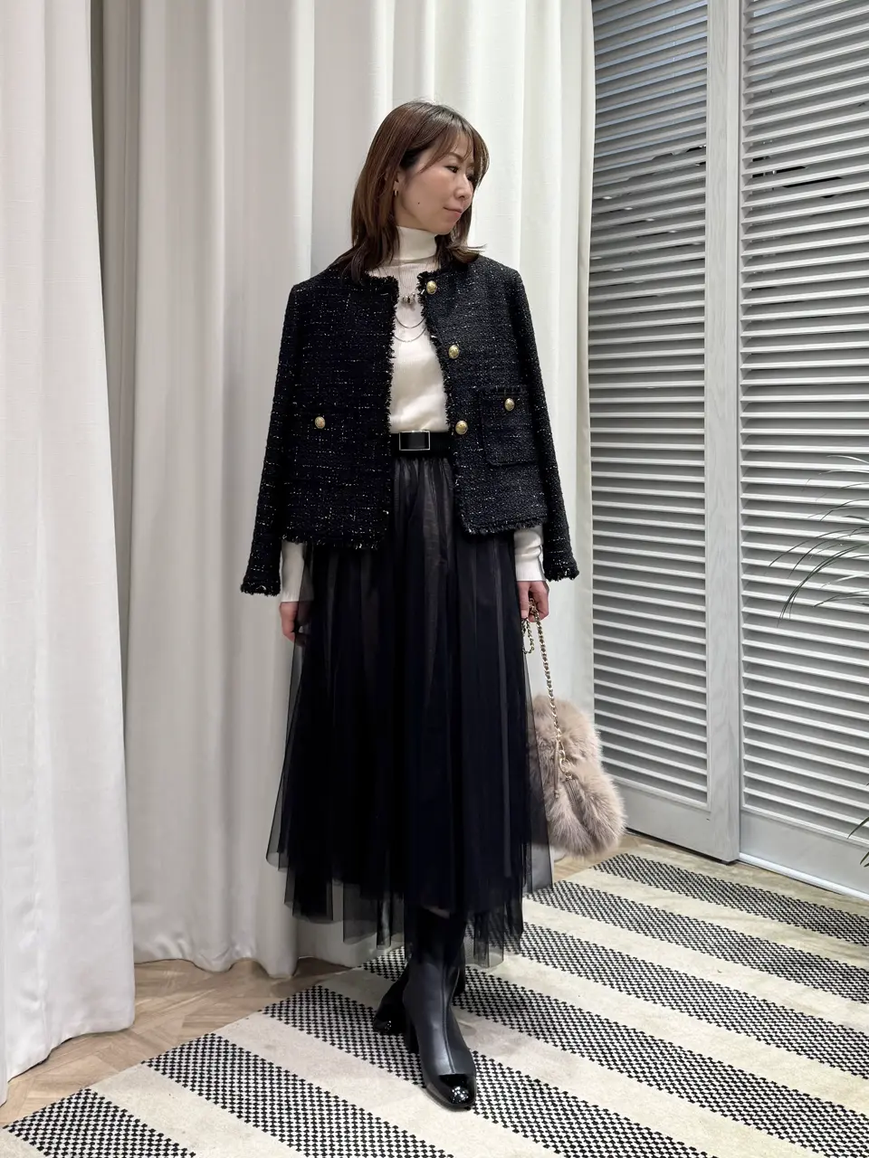 ONWARD CROSSET SELECT KURIYAMA コーディネート画像