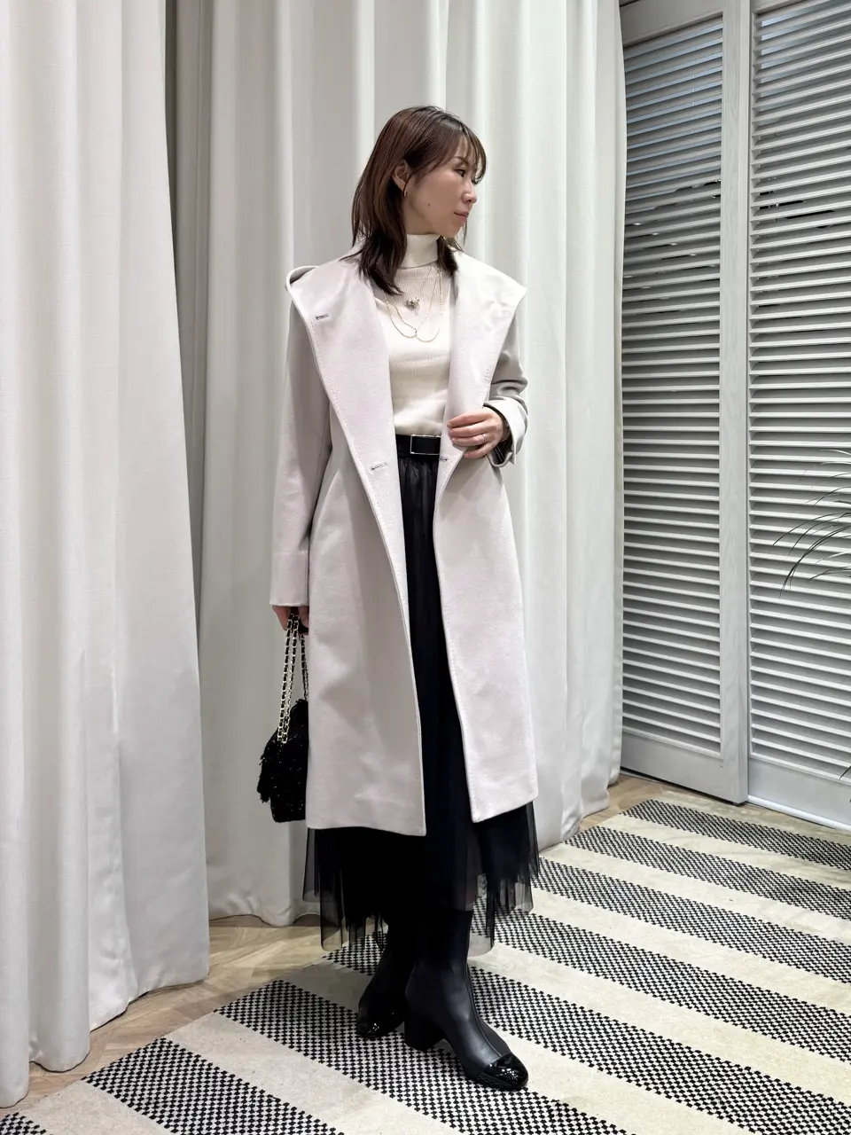 ONWARD CROSSET SELECT KURIYAMA コーディネート画像