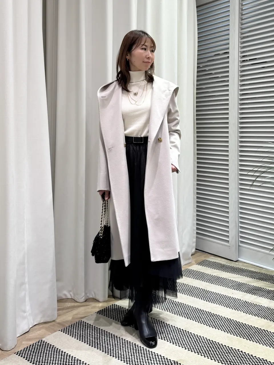 ONWARD CROSSET SELECT KURIYAMA コーディネート画像