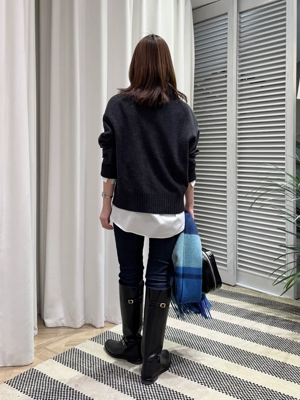 ONWARD CROSSET SELECT KURIYAMA コーディネート画像