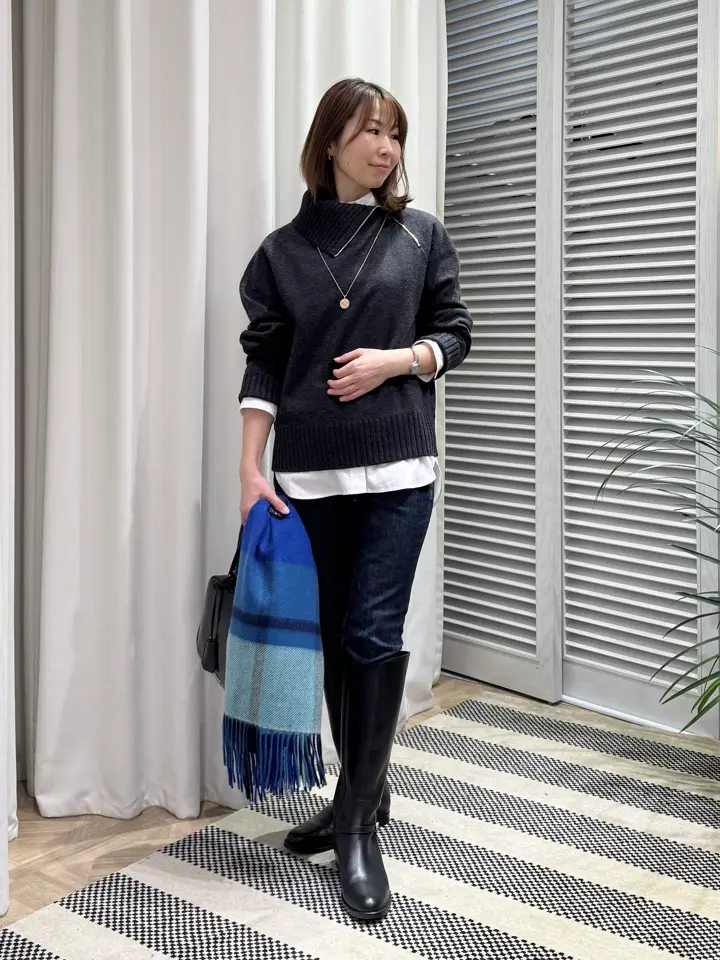 ONWARD CROSSET SELECT KURIYAMA コーディネート画像