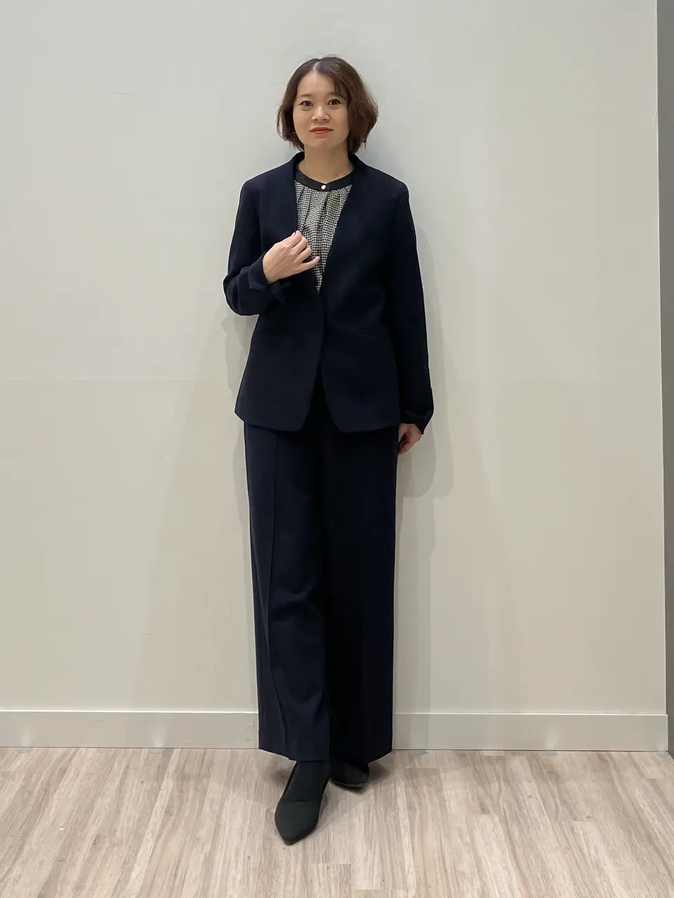 ONWARD CROSSET SELECT 林 コーディネート画像