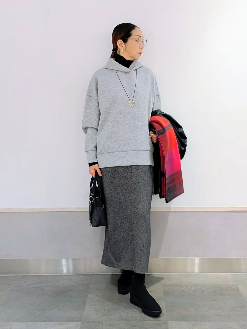 ONWARD CROSSET SELECT niwa コーディネート画像