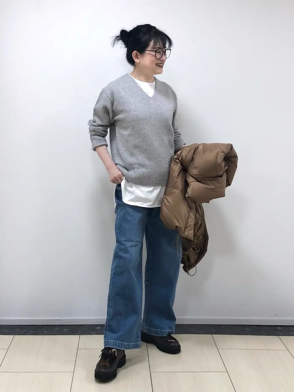 ONWARD CROSSET SELECT 横松 コーディネート画像