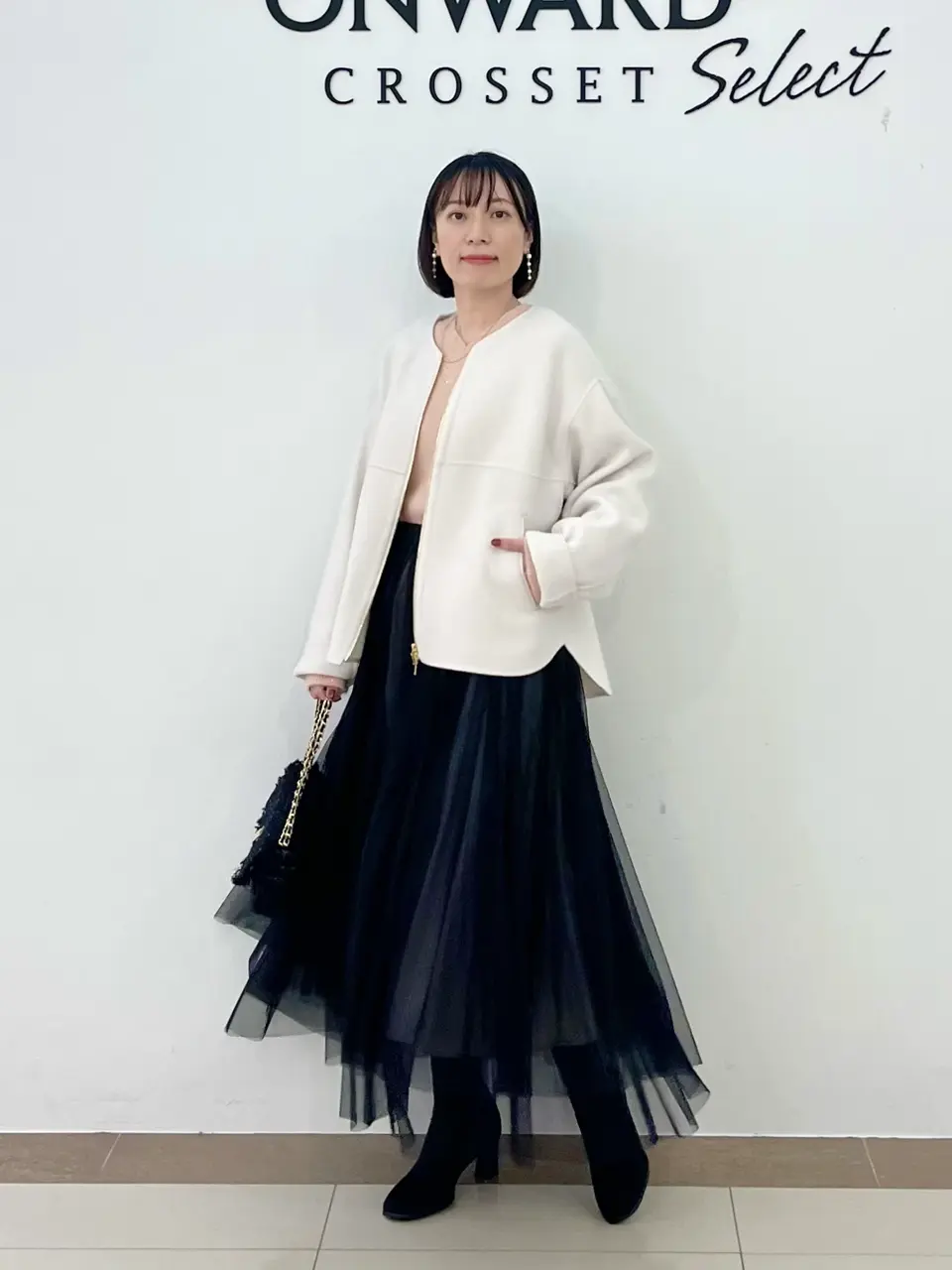 ONWARD CROSSET SELECT スタッフ コーディネート画像