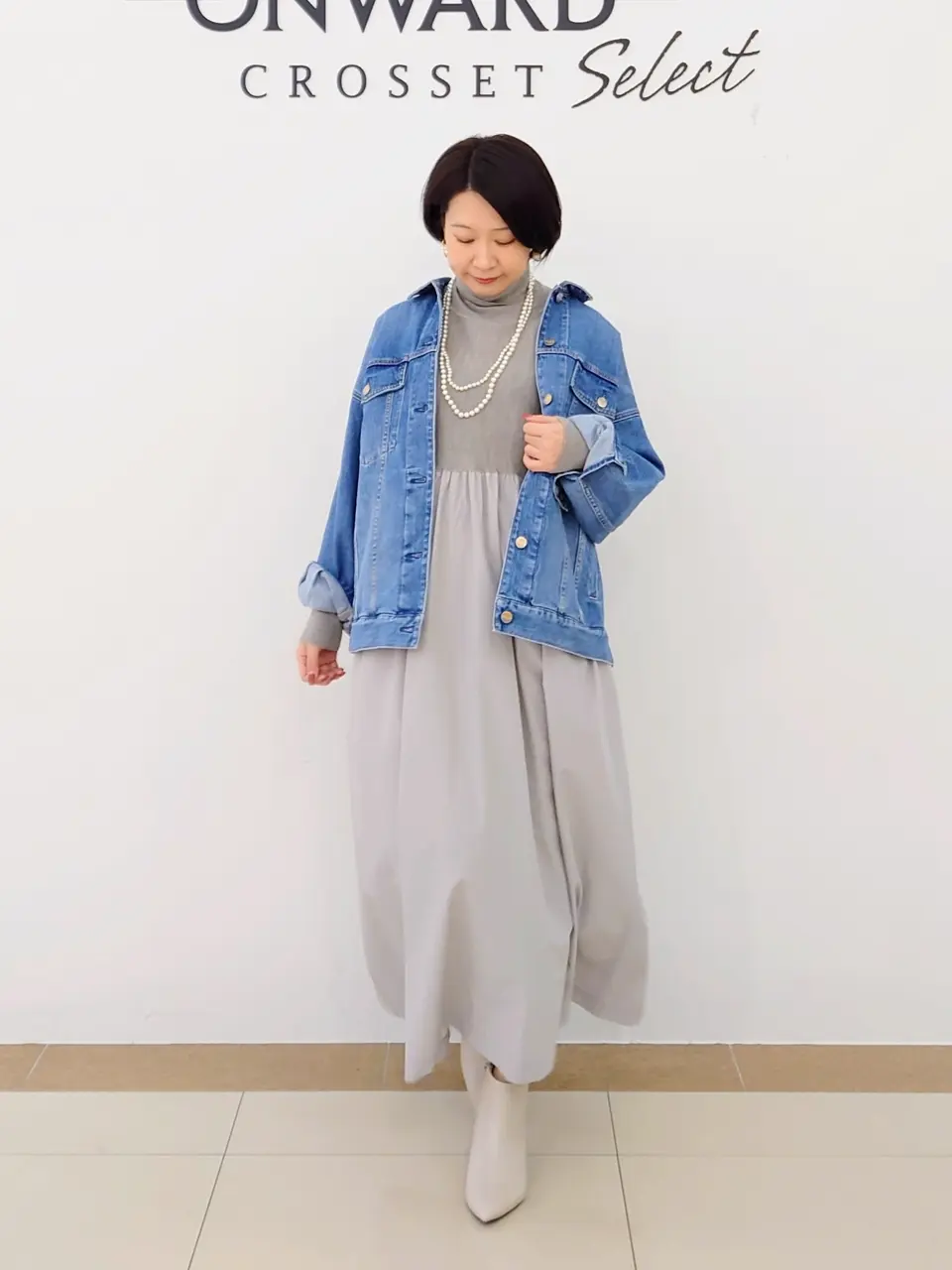 ONWARD CROSSET SELECT スタッフ コーディネート画像