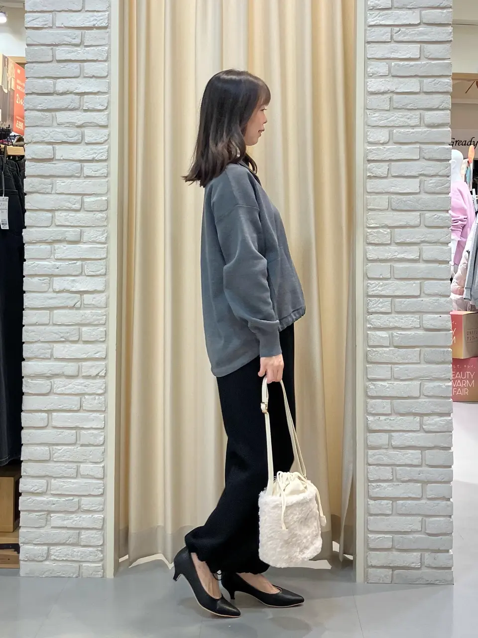 ONWARD CROSSET SELECT 檀 コーディネート画像