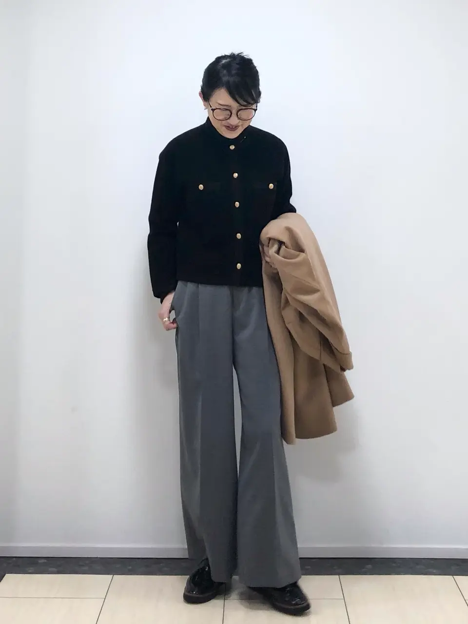 ONWARD CROSSET SELECT 横松 コーディネート画像