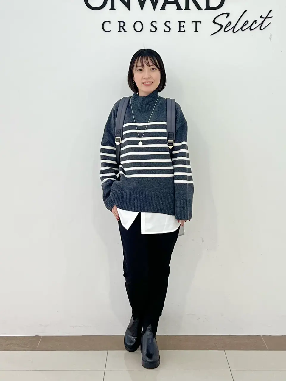 ONWARD CROSSET SELECT スタッフ コーディネート画像