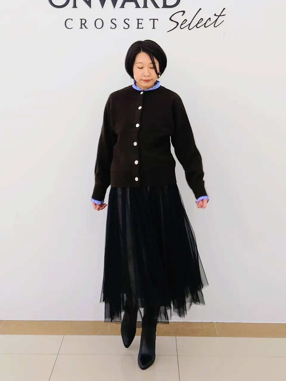 ONWARD CROSSET SELECT スタッフ コーディネート画像