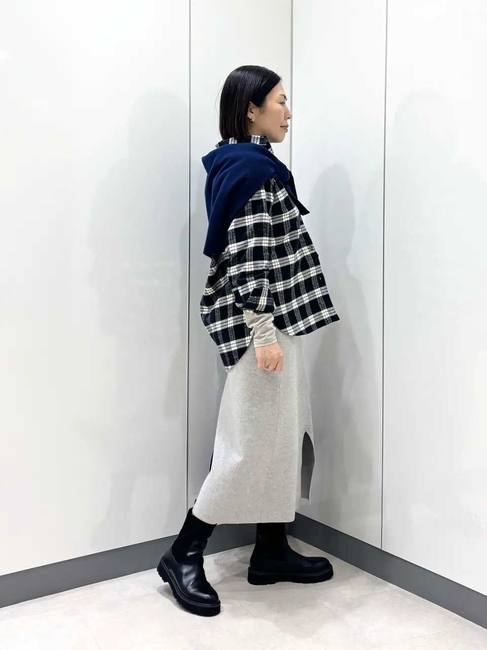 ONWARD CROSSET SELECT 野村 コーディネート画像