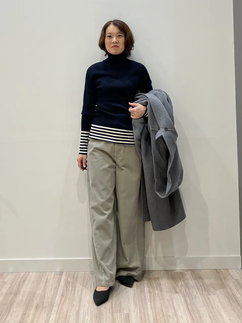 ONWARD CROSSET SELECT 林 コーディネート画像