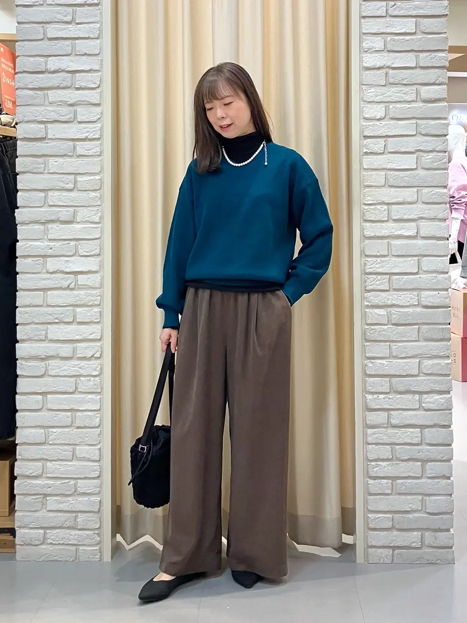 ONWARD CROSSET SELECT 檀 コーディネート画像