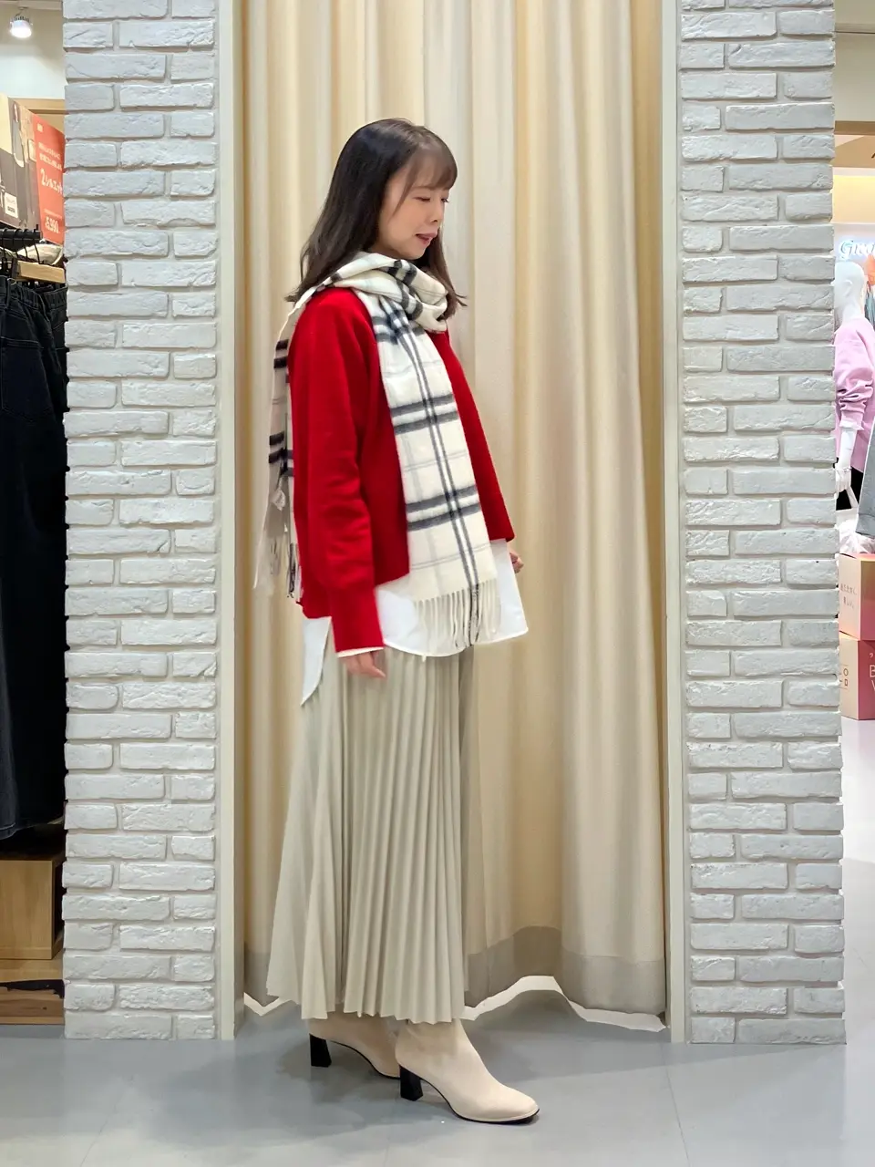 ONWARD CROSSET SELECT 檀 コーディネート画像