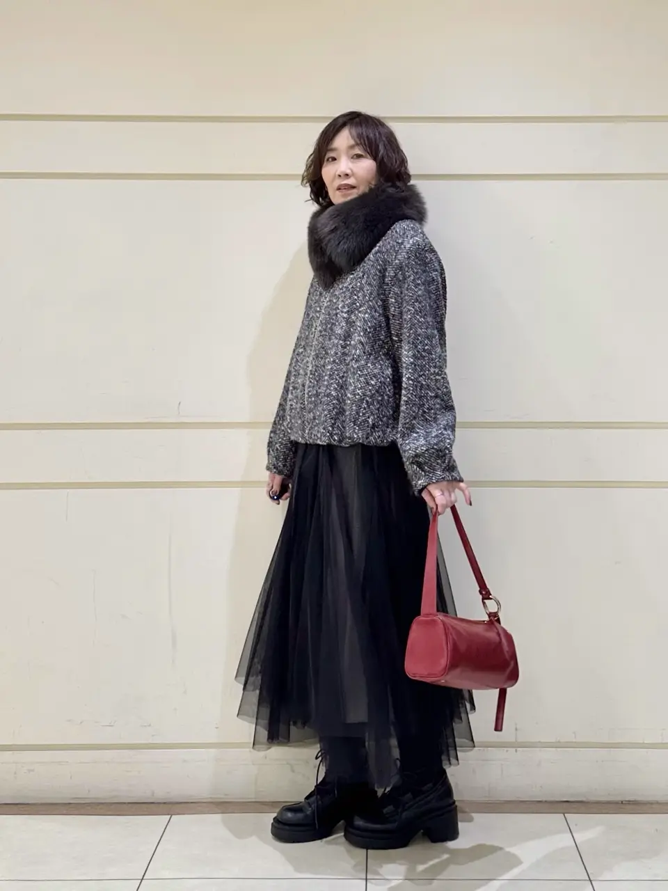 ONWARD CROSSET SELECT maruri コーディネート画像