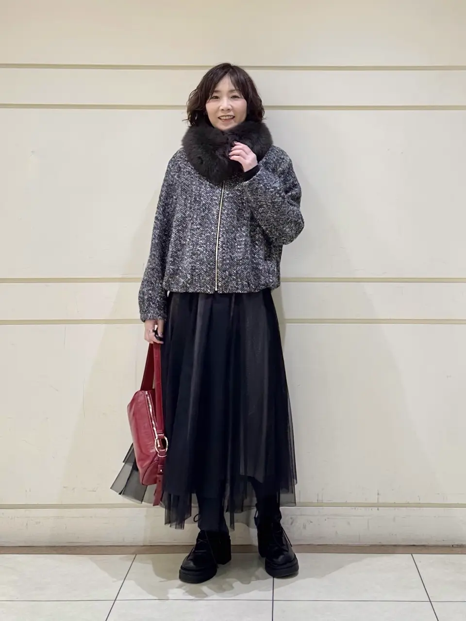 ONWARD CROSSET SELECT maruri コーディネート画像