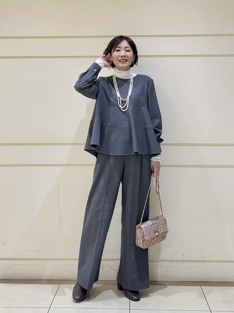 ONWARD CROSSET SELECT maruri コーディネート画像