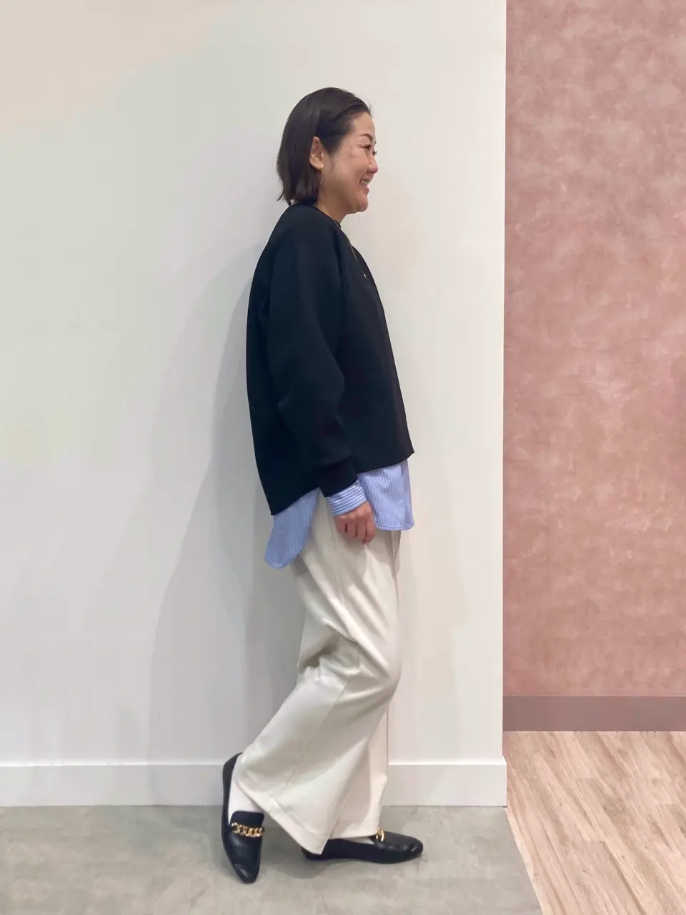 ONWARD CROSSET SELECT 野村 コーディネート画像