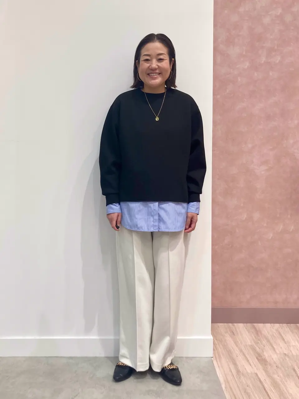 ONWARD CROSSET SELECT 野村 コーディネート画像