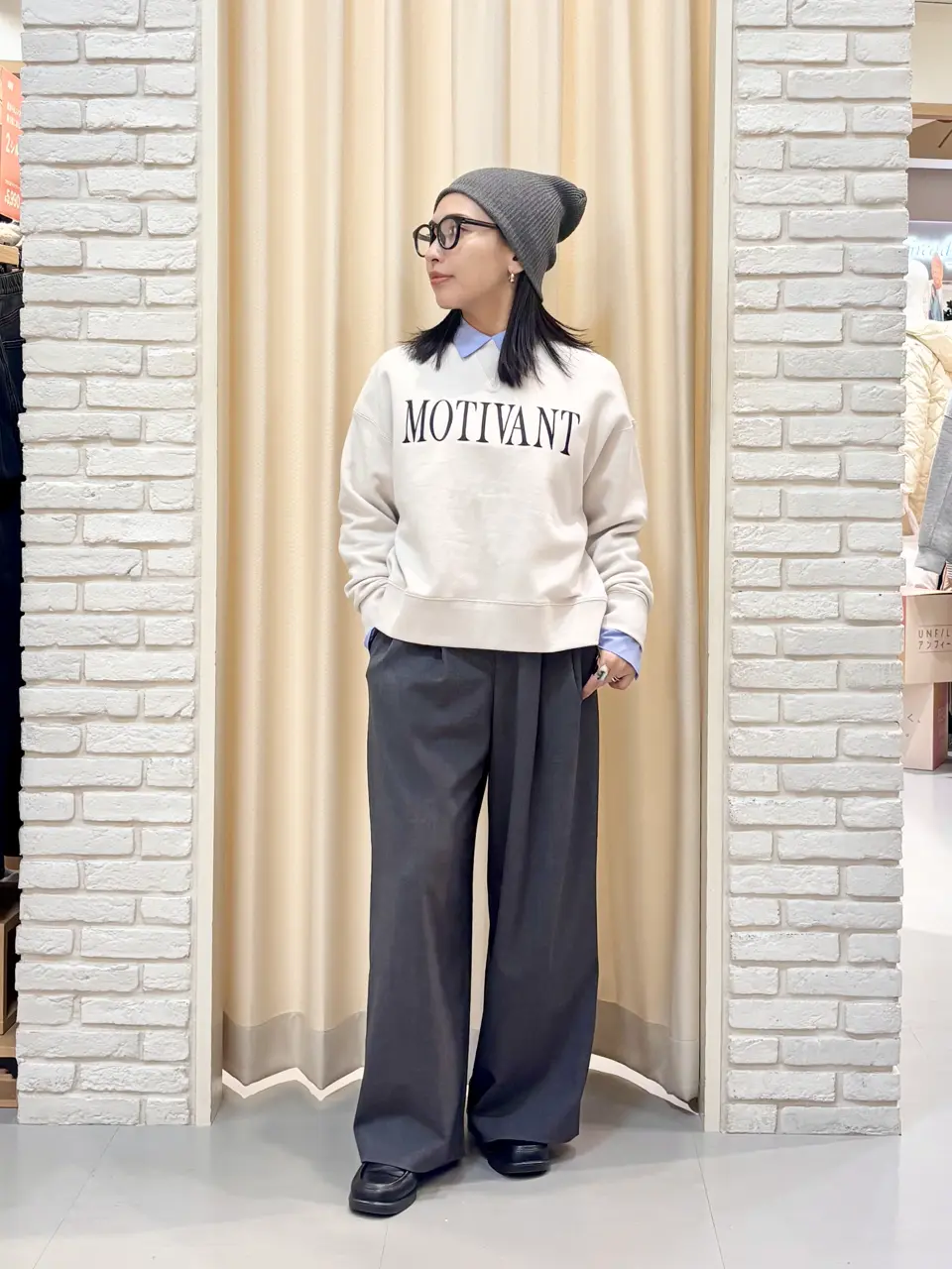 ONWARD CROSSET SELECT 服部 コーディネート画像