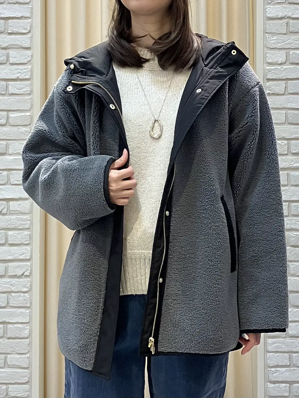 ONWARD CROSSET SELECT 檀 コーディネート画像