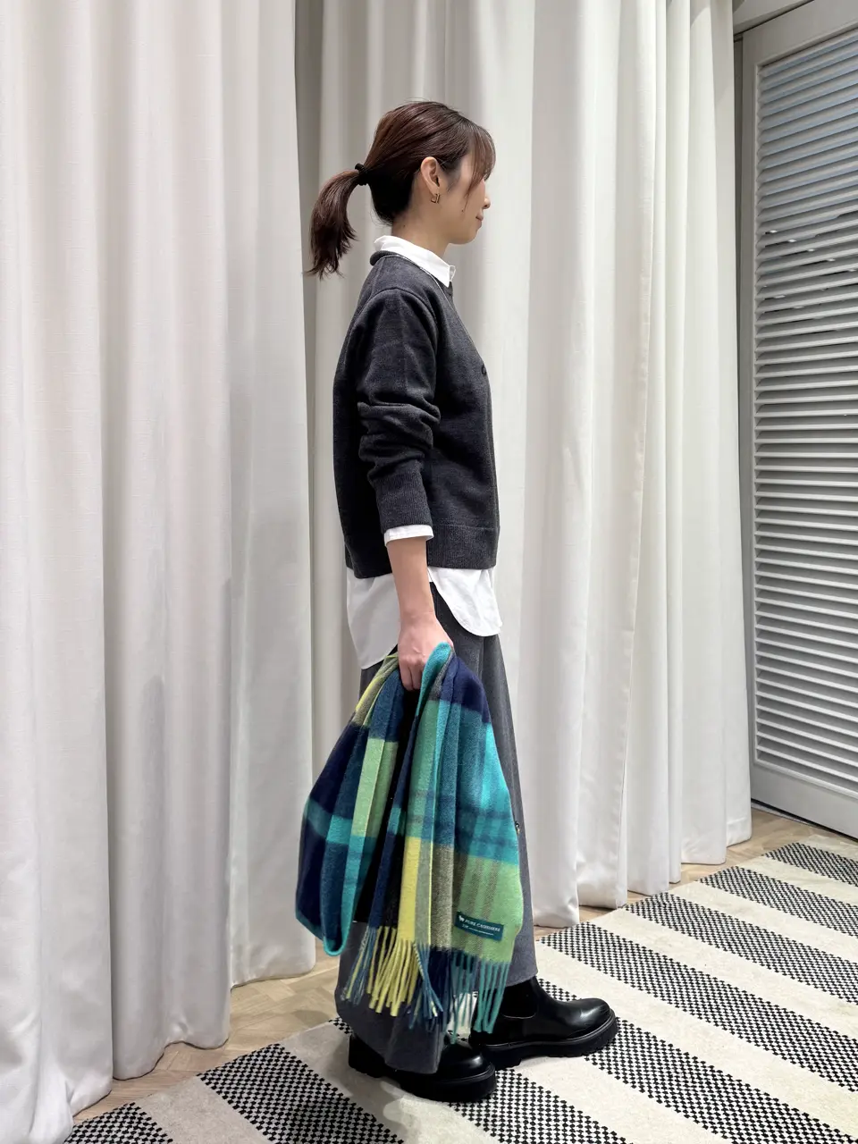 ONWARD CROSSET SELECT KURIYAMA コーディネート画像