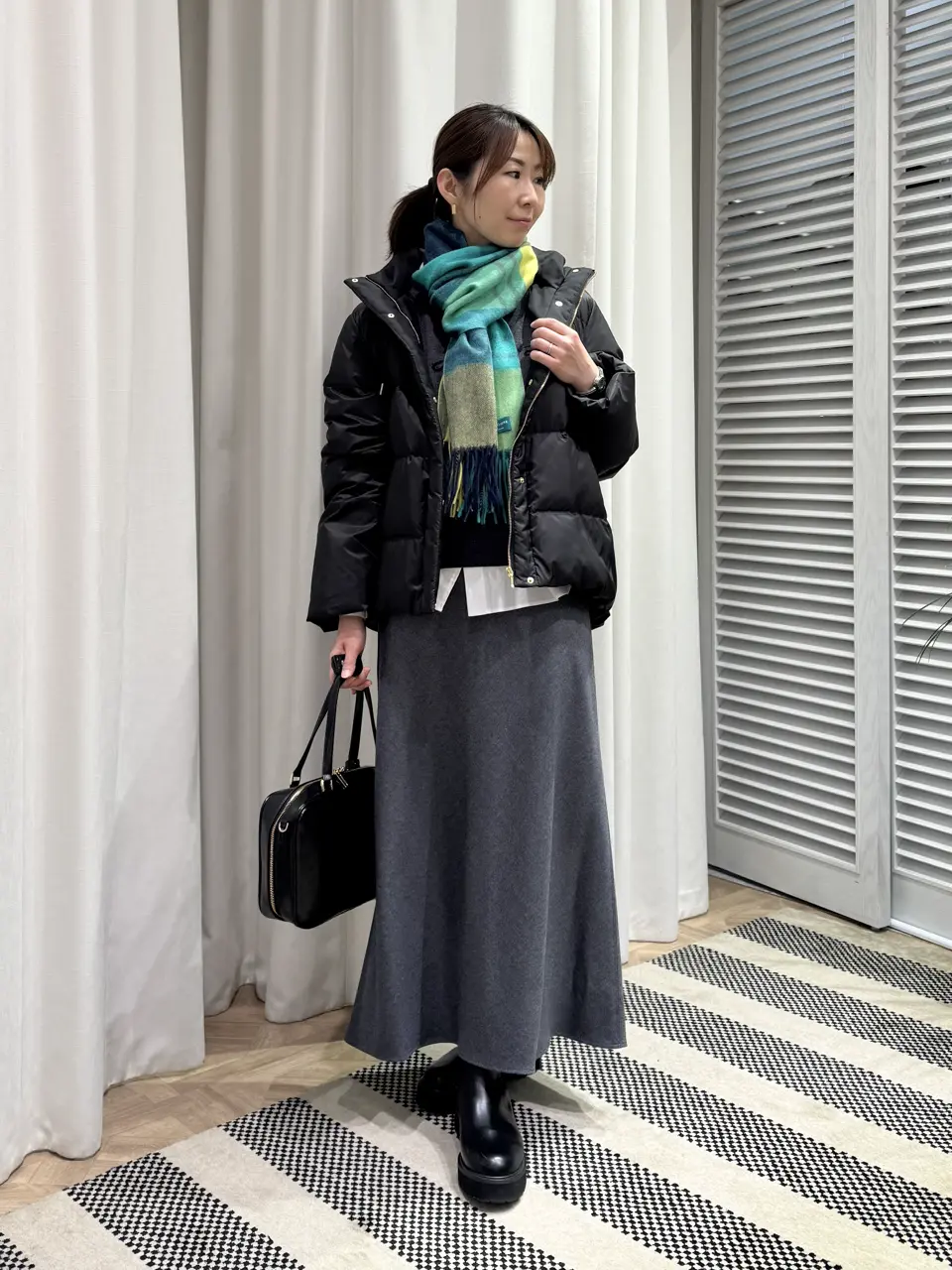 ONWARD CROSSET SELECT KURIYAMA コーディネート画像