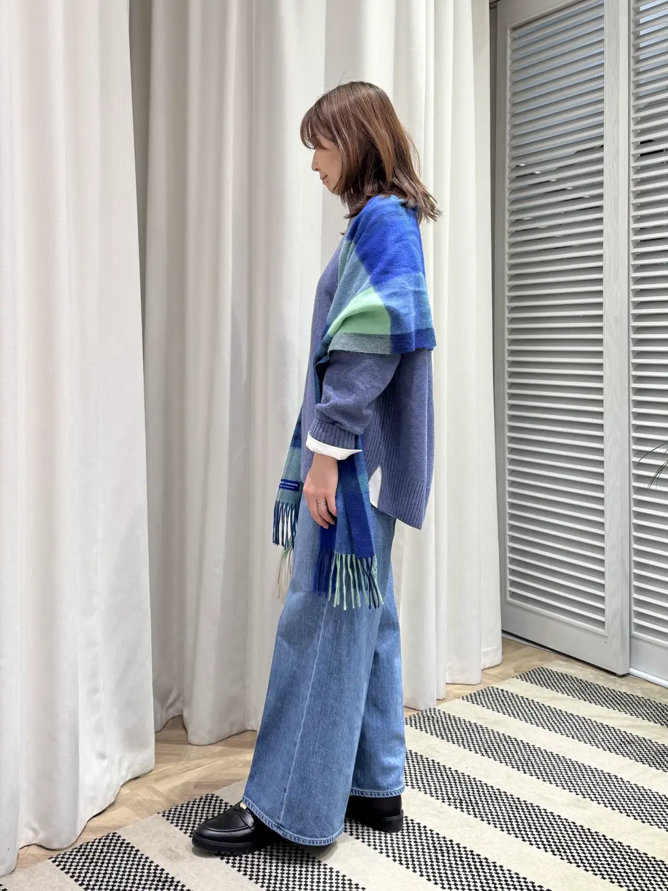 ONWARD CROSSET SELECT KURIYAMA コーディネート画像