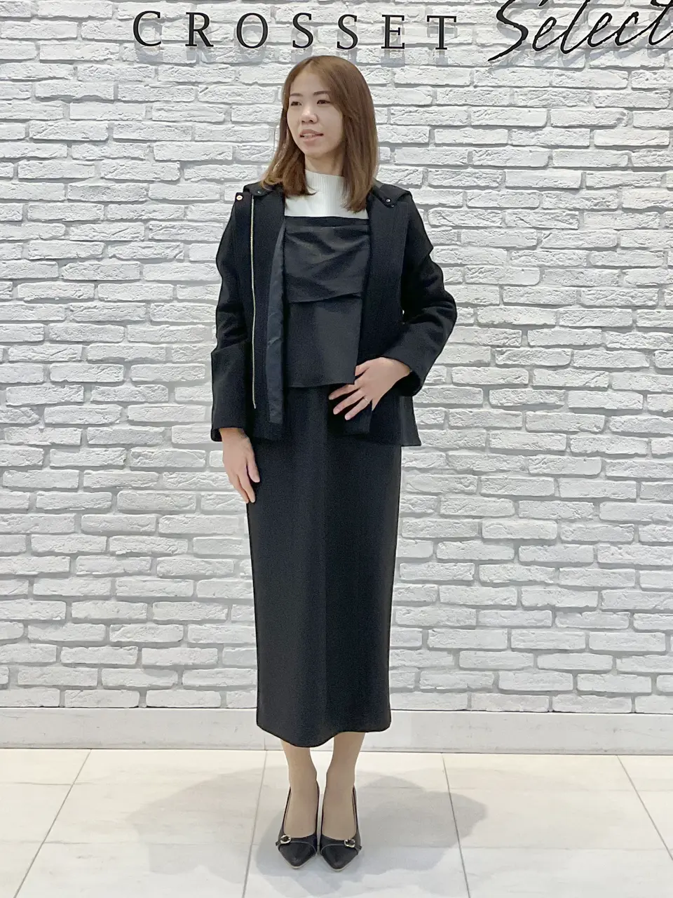 ONWARD CROSSET SELECT IZUMI コーディネート画像