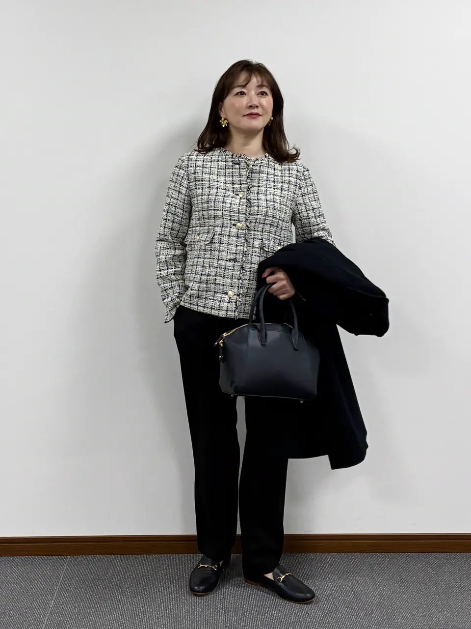 ONWARD CROSSET SELECT ハナ コーディネート画像