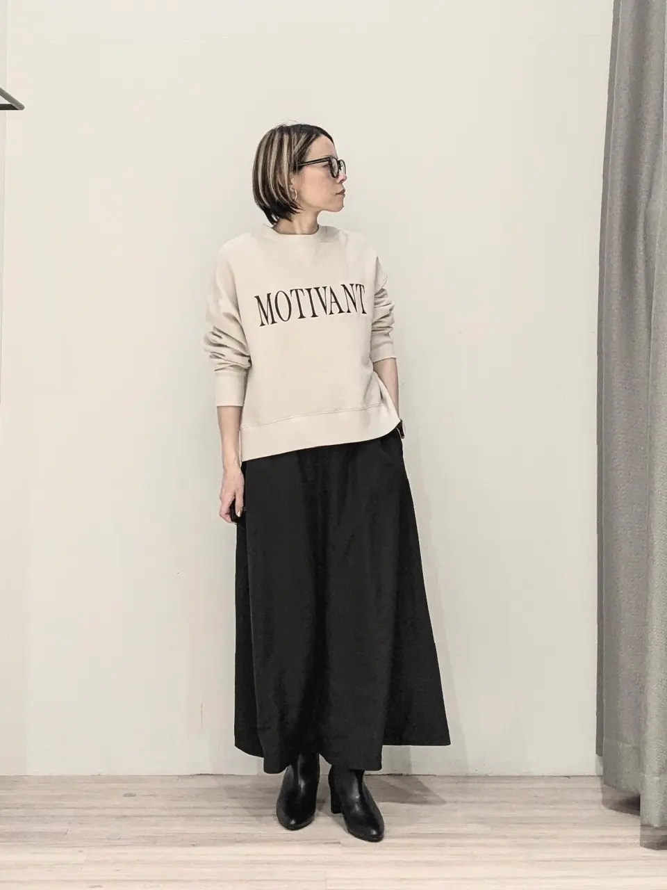  スタッフ コーディネート画像