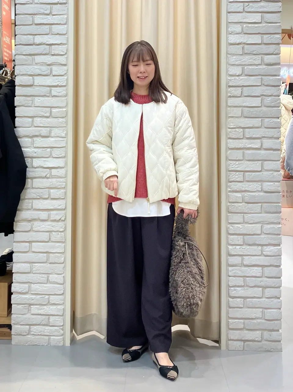 ONWARD CROSSET SELECT 檀 コーディネート画像