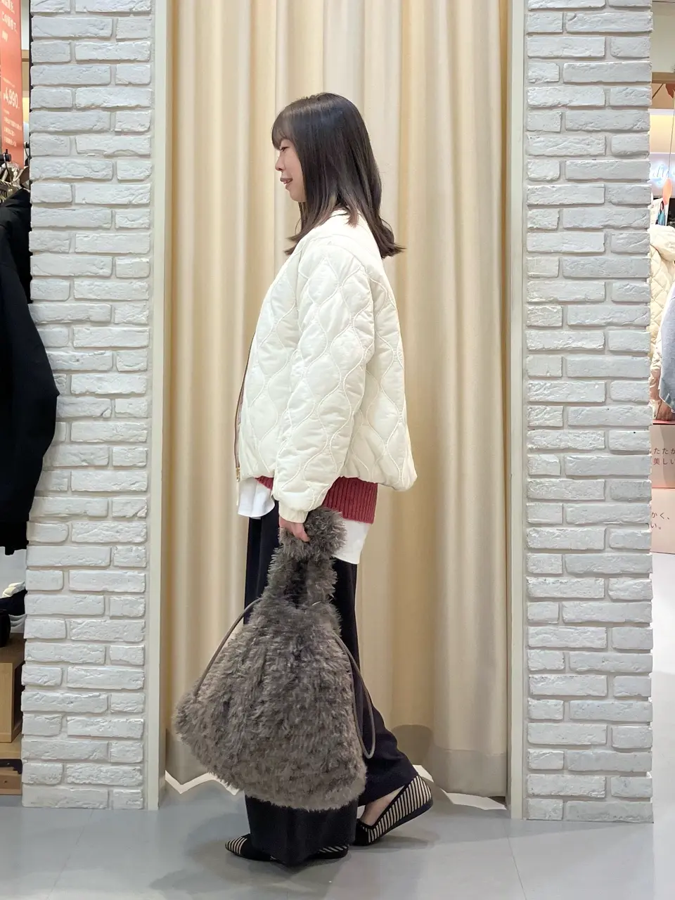 ONWARD CROSSET SELECT 檀 コーディネート画像