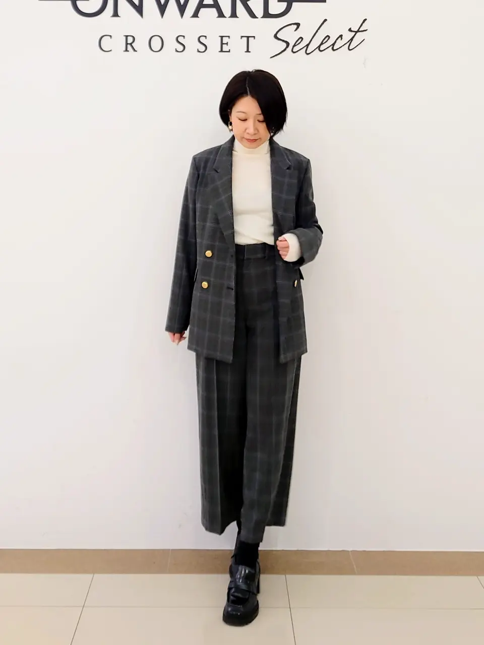 ONWARD CROSSET SELECT スタッフ コーディネート画像