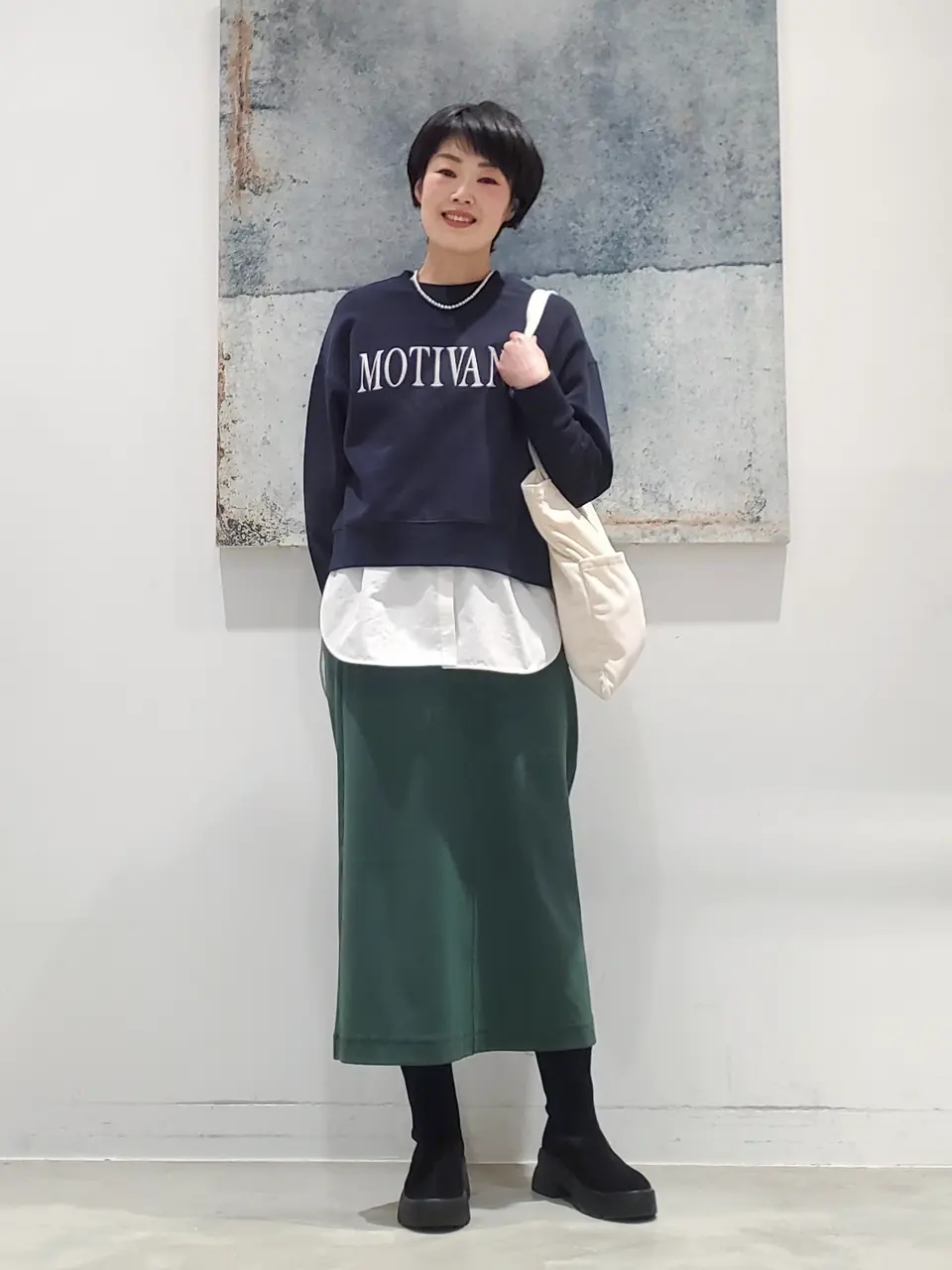 ONWARD CROSSET SELECT 本吉 コーディネート画像