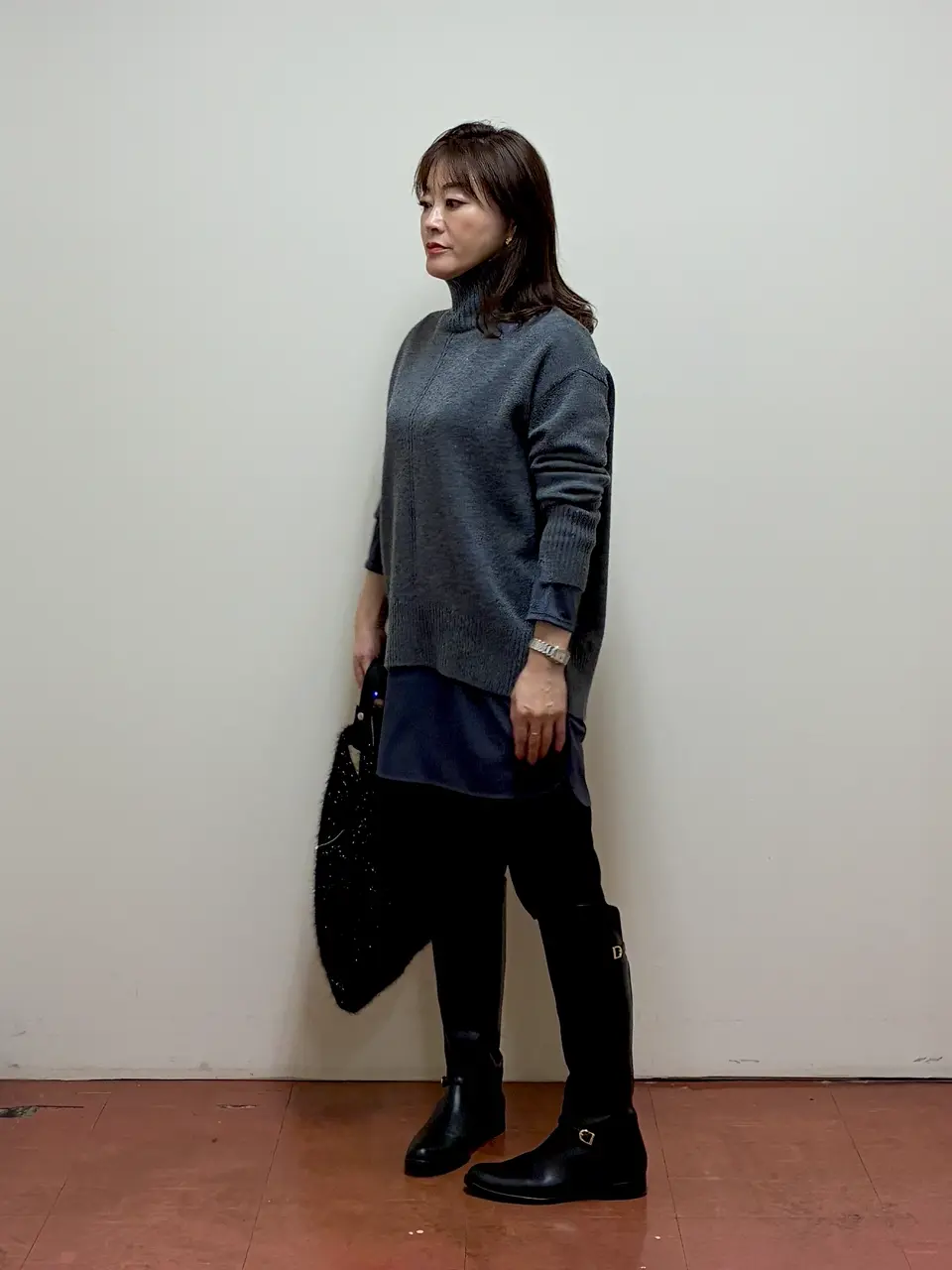 ONWARD CROSSET SELECT ハナ コーディネート画像