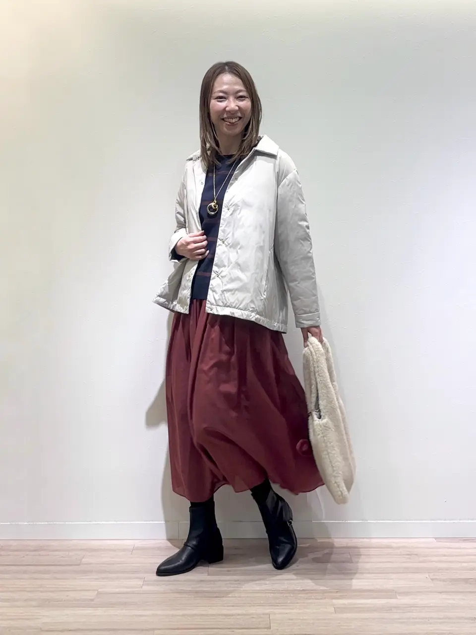 ONWARD CROSSET SELECT 井上 コーディネート画像