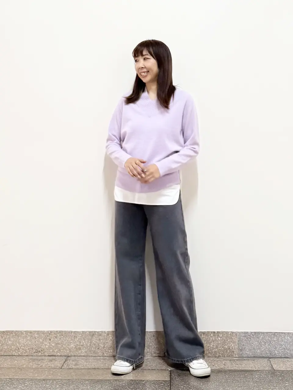 ONWARD CROSSET SELECT 佐藤 コーディネート画像