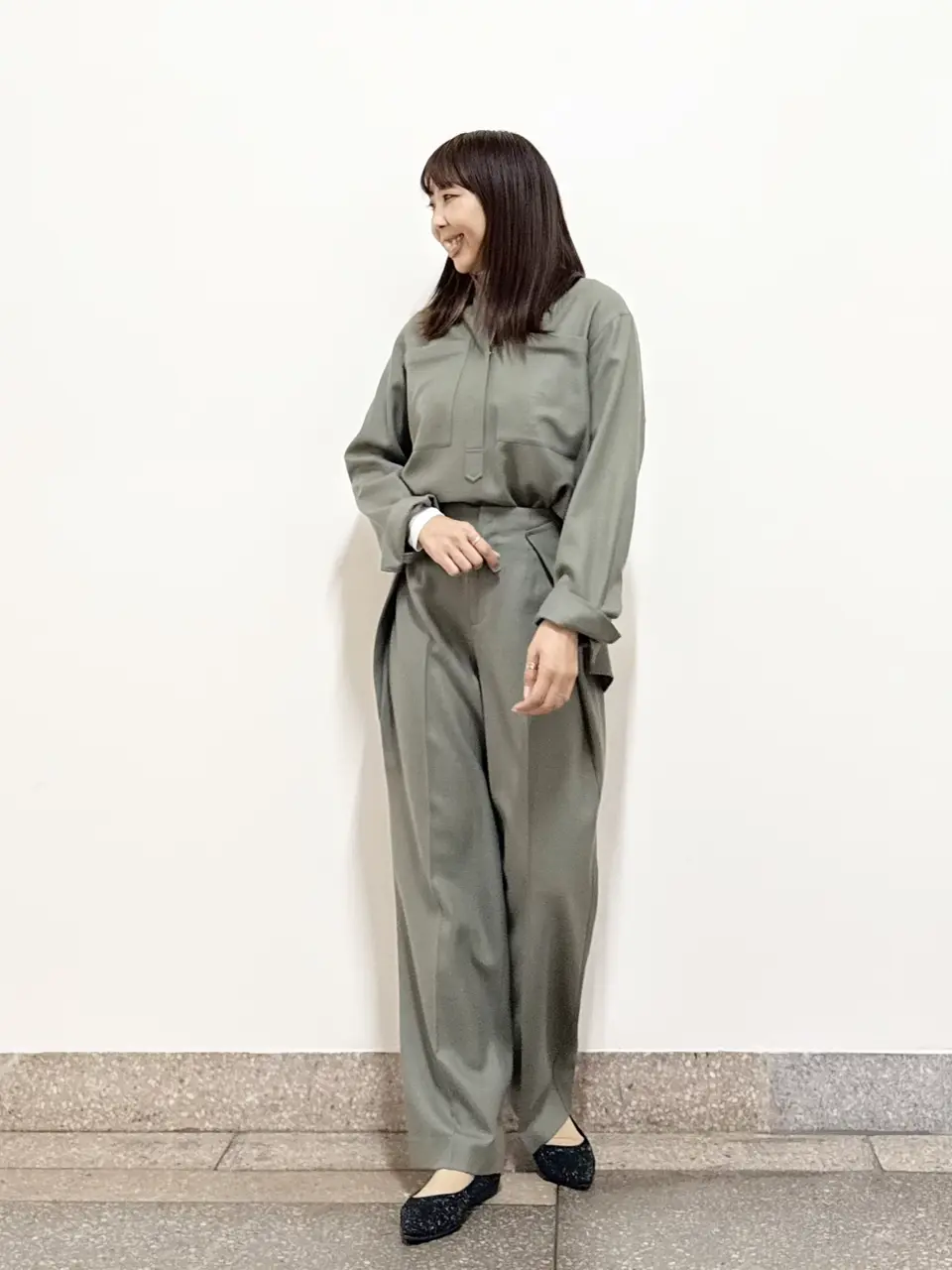 ONWARD CROSSET SELECT 佐藤 コーディネート画像