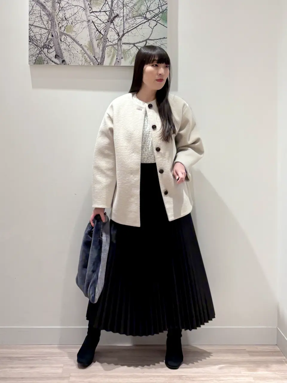  岡 コーディネート画像