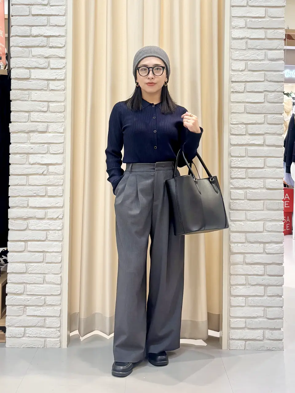 ONWARD CROSSET SELECT 服部 コーディネート画像