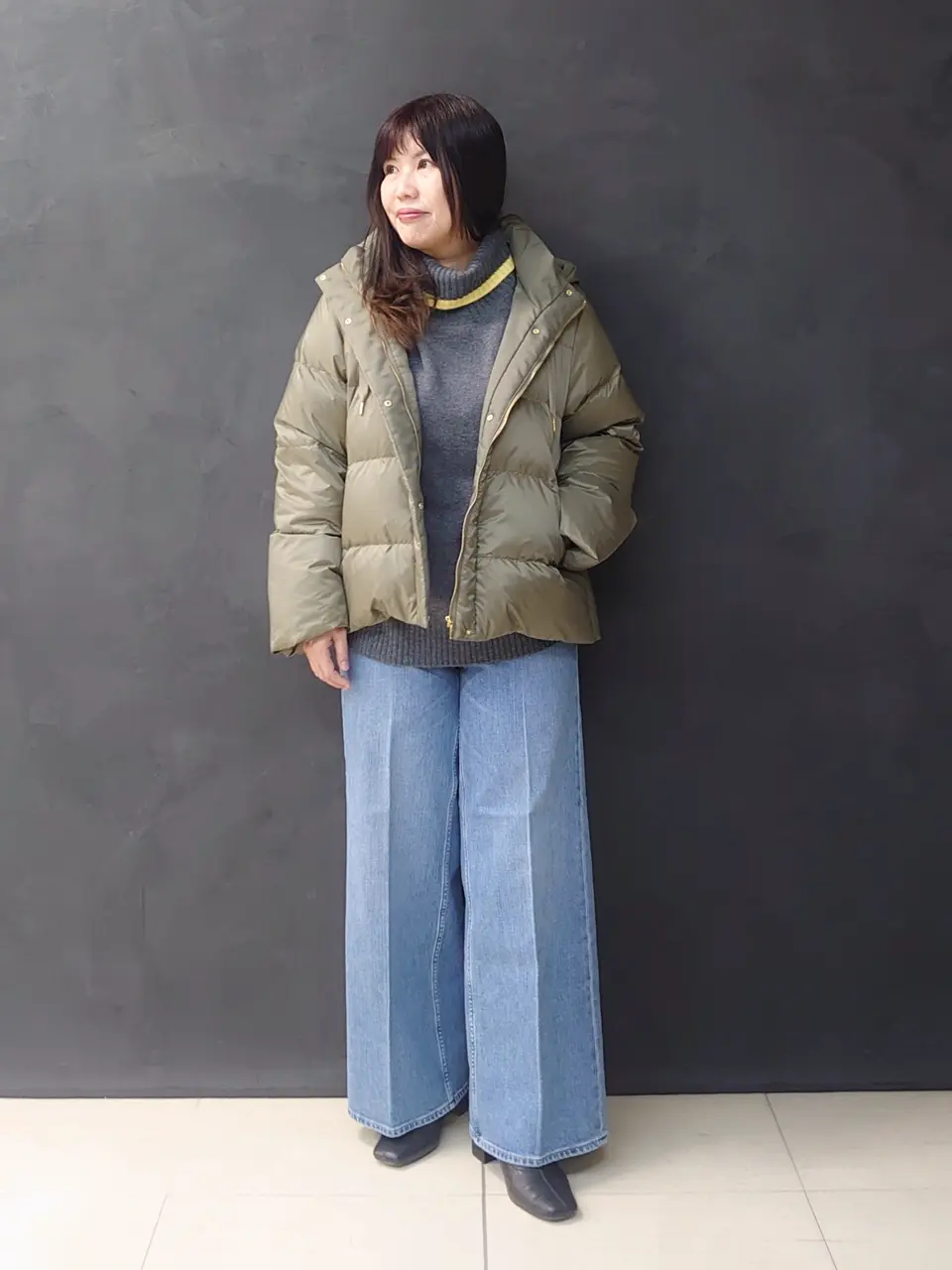 ONWARD CROSSET SELECT 森 コーディネート画像