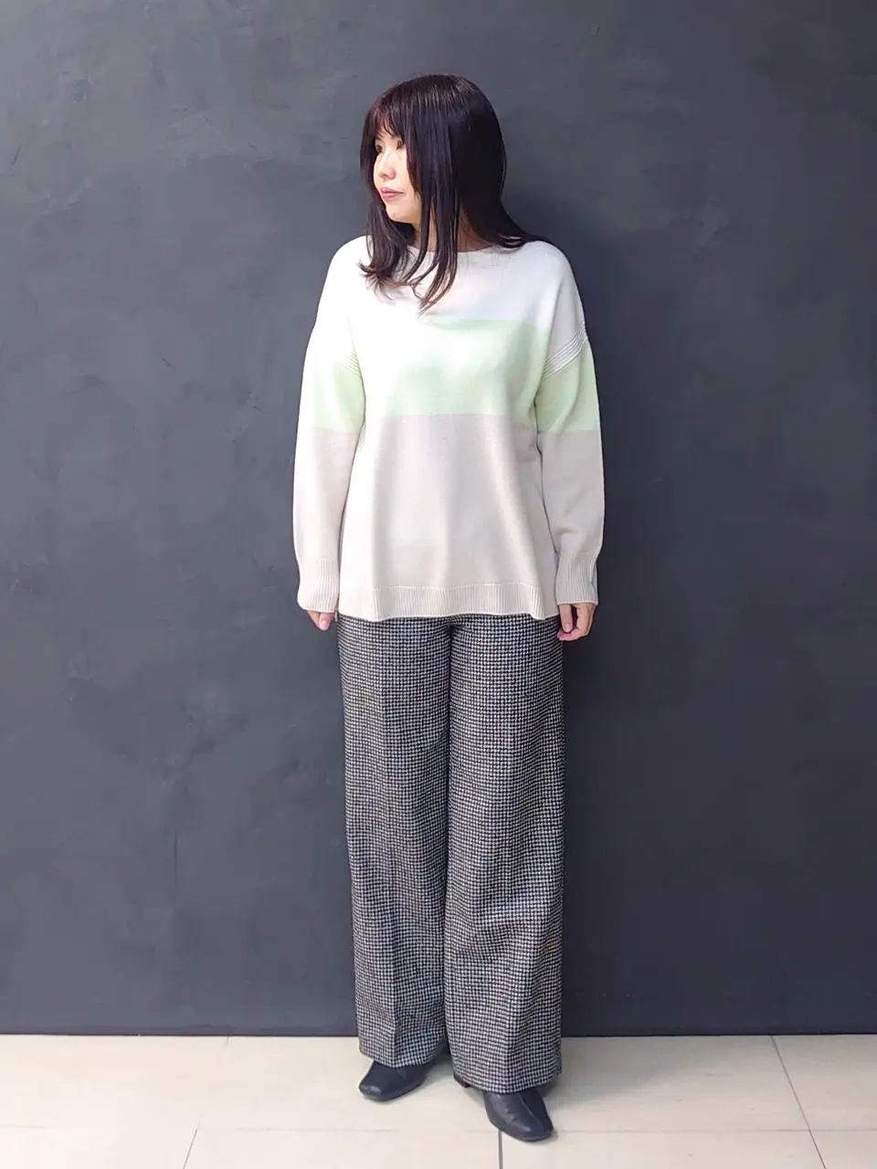 ONWARD CROSSET SELECT 森 コーディネート画像