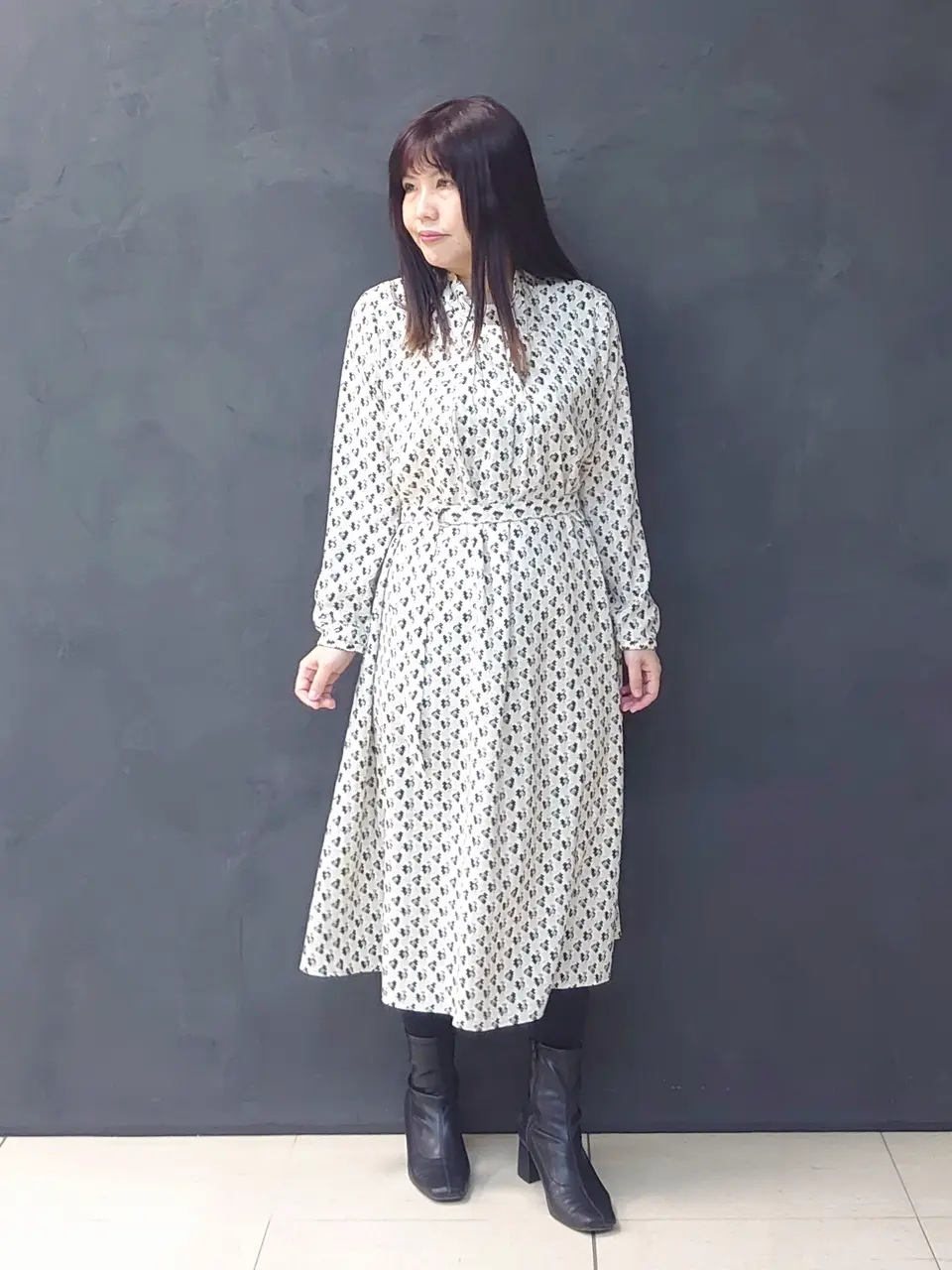 ONWARD CROSSET SELECT 森 コーディネート画像