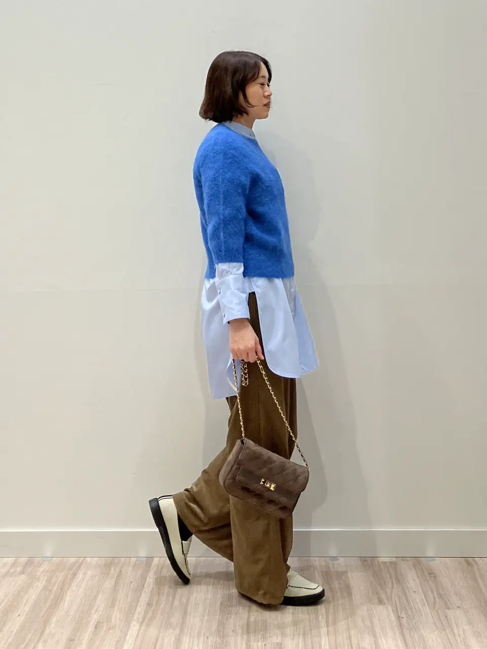 ONWARD CROSSET SELECT 林 コーディネート画像